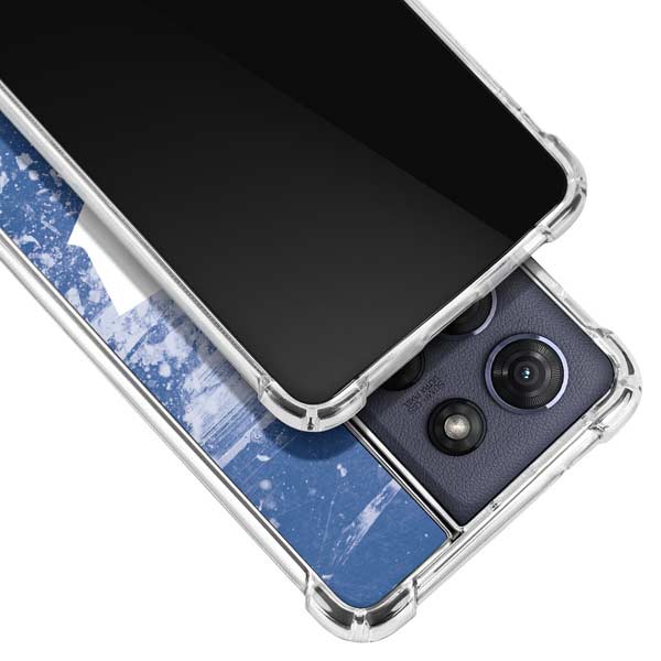 NHL Toronto Maple Leafs Frozen Moto G 5G (2025) Clear Case