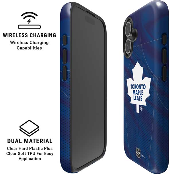 NHL Toronto Maple Leafs Home Jersey iPhone 16 Magsafe Impact Case