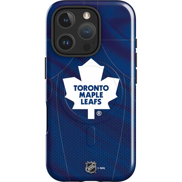 NHL Toronto Maple Leafs Home Jersey iPhone 16 Pro Magsafe Impact Case