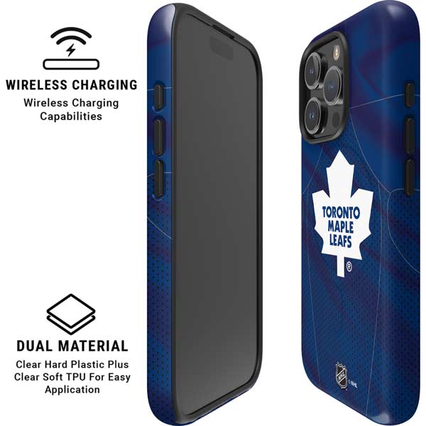 NHL Toronto Maple Leafs Home Jersey iPhone 16 Pro Magsafe Impact Case