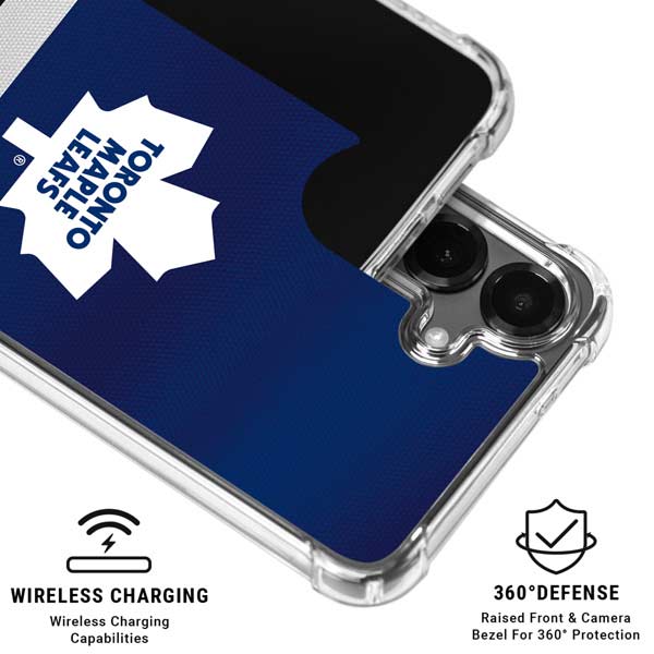 NHL Toronto Maple Leafs Jersey Galaxy S26 Clear Case