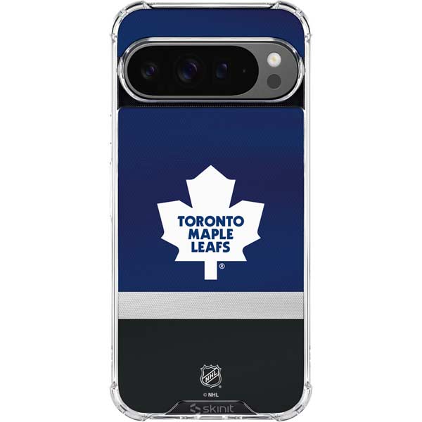 NHL Toronto Maple Leafs Jersey Google Pixel 10 Pro XL Clear Case