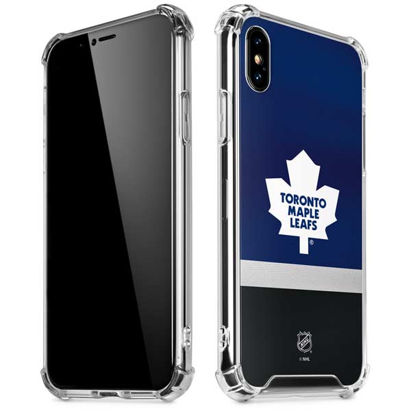 NHL Toronto Maple Leafs Jersey iPhone X/XS Clear Case