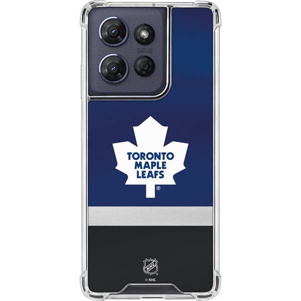 NHL Toronto Maple Leafs Jersey Moto G Play 5G (2025) Clear Case