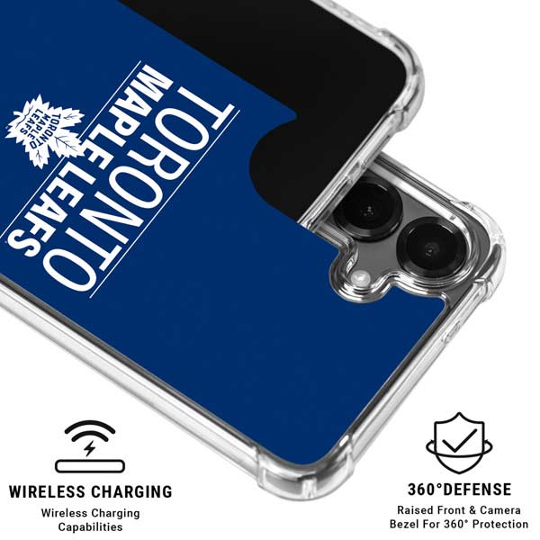 NHL Toronto Maple Leafs Lineup Galaxy S26 Plus Clear Case