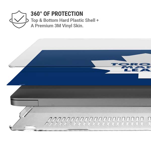 NHL Toronto Maple Leafs Solid Background MacBook Pro 14in (2021-24) Case plus Skin