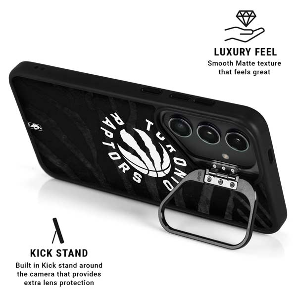 NBA Toronto Raptors Animal Print Galaxy S26 Ultra Kickstand Case