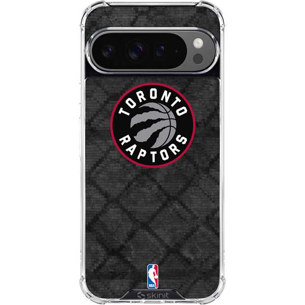 NBA Toronto Raptors Black Rust Google Pixel 10 Pro XL Clear Case