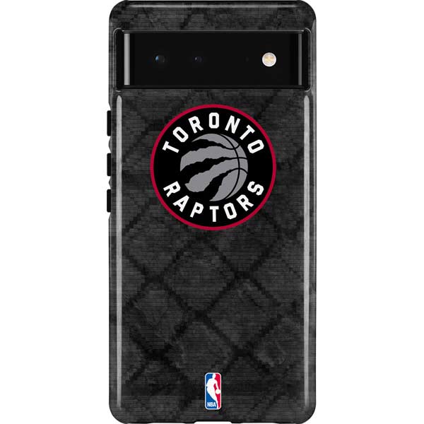 NBA Toronto Raptors Black Rust Pixel Cases