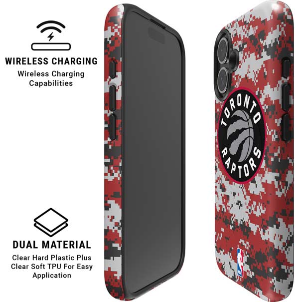 NBA Toronto Raptors Digi iPhone 16 Magsafe Impact Case
