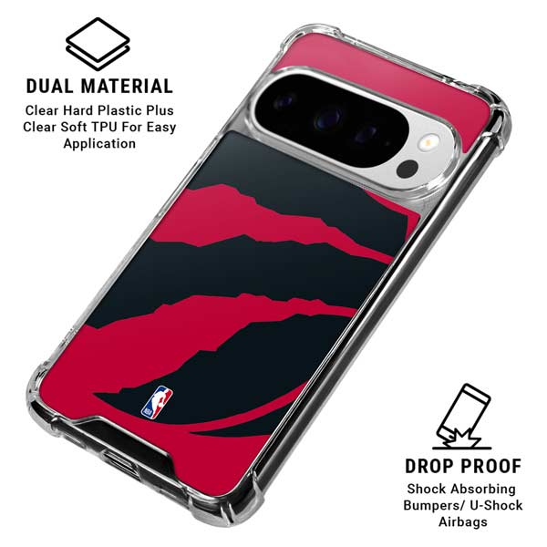 NBA Toronto Raptors Large Logo Google Pixel 10 Pro Clear Case