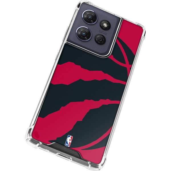 NBA Toronto Raptors Large Logo Moto G 5G (2025) Clear Case