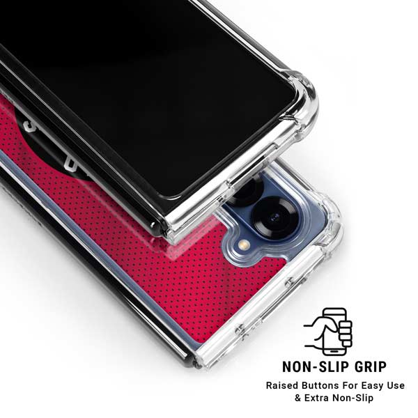 NBA Toronto Raptors Logo Galaxy Z Fold7 Clear Case