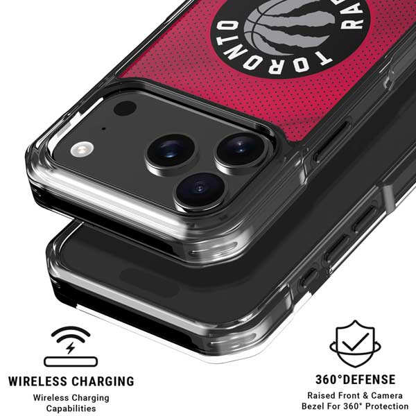 NBA Toronto Raptors Logo iPhone 17 Pro Clear Case