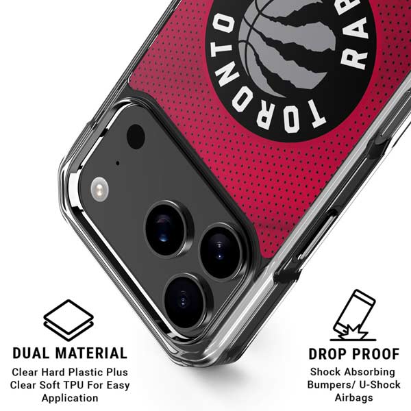 NBA Toronto Raptors Logo iPhone 17 Pro Clear Case