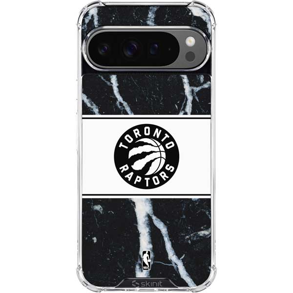 NBA Toronto Raptors Marble Google Pixel 10 Pro Clear Case