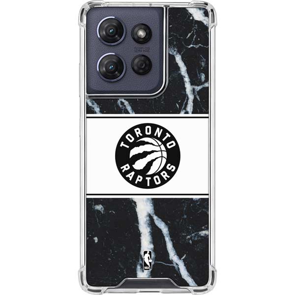 NBA Toronto Raptors Marble Moto G 5G (2025) Clear Case