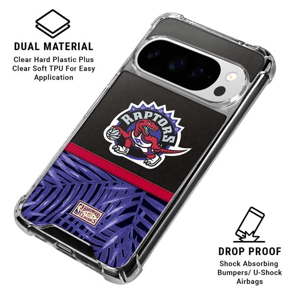 NBA Toronto Raptors Retro Palms Google Pixel 10 Pro Clear Case
