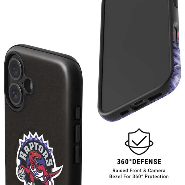 NBA Toronto Raptors Retro Palms iPhone 16 Magsafe Impact Case