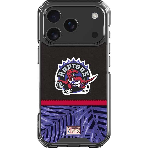 NBA Toronto Raptors Retro Palms iPhone 17 Pro Clear Case