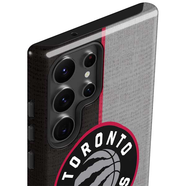NBA Toronto Raptors Split Canvas Galaxy S23 Ultra Pro Case