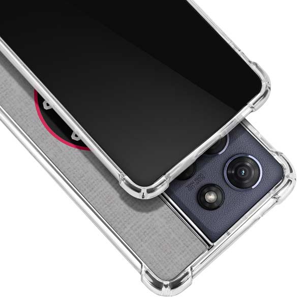 NBA Toronto Raptors Split Canvas Moto G Play 5G (2025) Clear Case