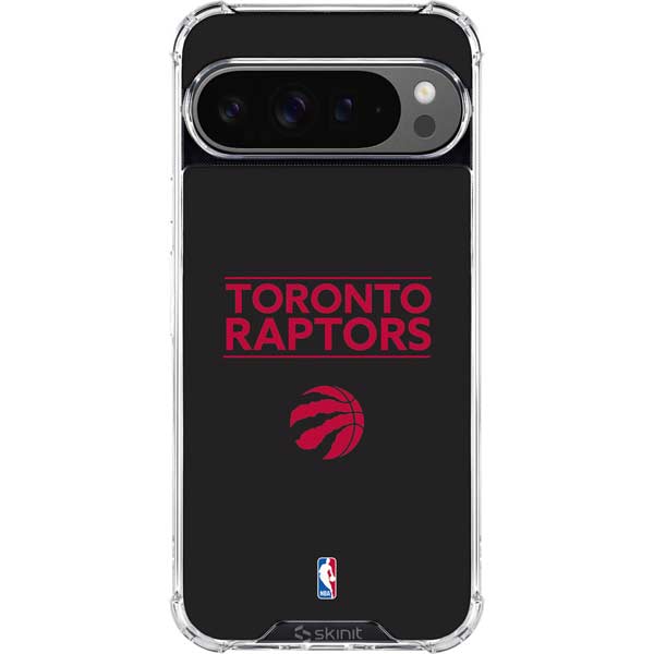 NBA Toronto Raptors Standard - Black Google Pixel 10 Pro Clear Case