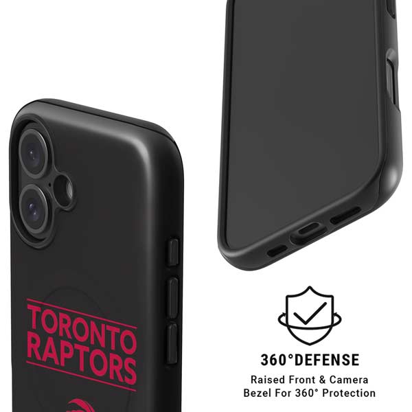 NBA Toronto Raptors Standard - Black iPhone 16 Plus Magsafe Impact Case