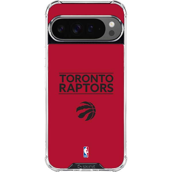 NBA Toronto Raptors Standard - Red Google Pixel 10 Pro XL Clear Case