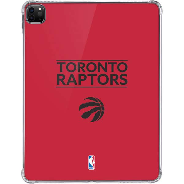 NBA Toronto Raptors Standard - Red iPad Pro 11in (2024) Clear Case
