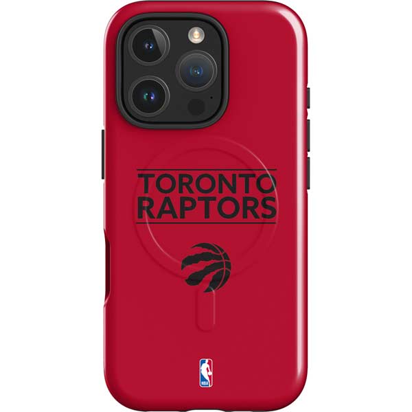 NBA Toronto Raptors Standard - Red iPhone 16 Pro Magsafe Impact Case