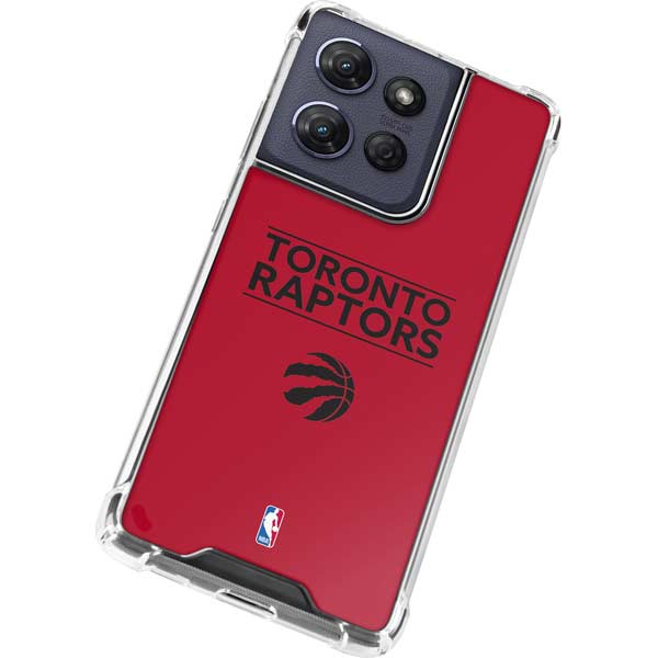 NBA Toronto Raptors Standard - Red Moto G 5G (2025) Clear Case