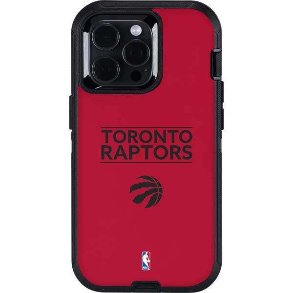 NBA Toronto Raptors Standard - Red Otterbox Defender iPhone Skin