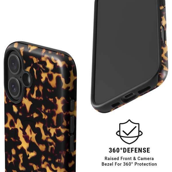 Tortoise Shell iPhone 16 Magsafe Impact Case