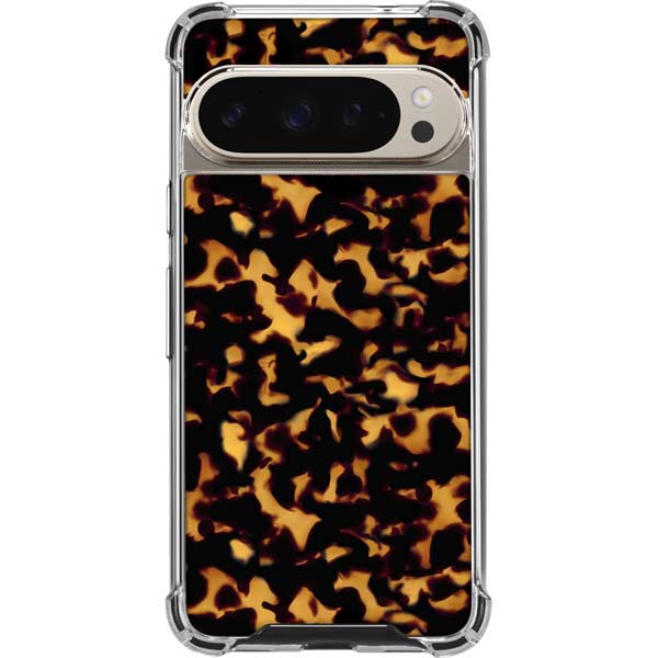Tortoise Shell Pixel 9 Pro XL Clear Case