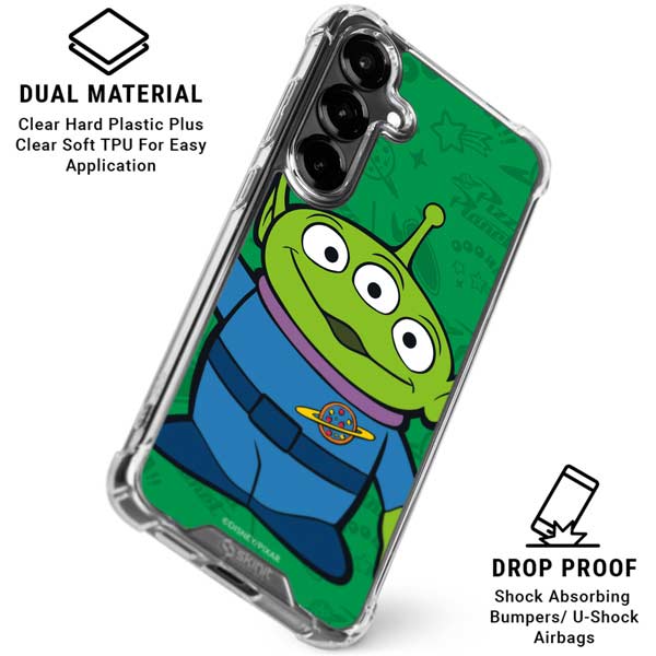 Disney Toy Story Alien Galaxy S26 Plus Clear Case