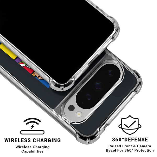 Disney Toy Story Character Grid Google Pixel 10 Pro XL Clear Case