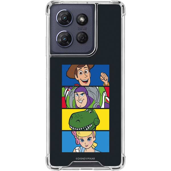 Disney Toy Story Character Grid Moto G Play 5G (2025) Clear Case