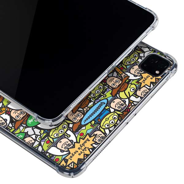 Disney Toy Story Characters Collage Pattern iPad Pro 11in (2024) Clear Case