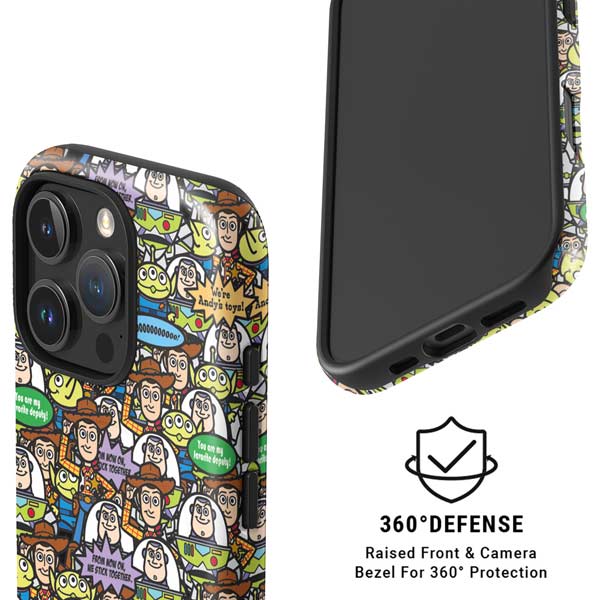 Disney Toy Story Characters Collage Pattern iPhone 16 Pro Magsafe Impact Case