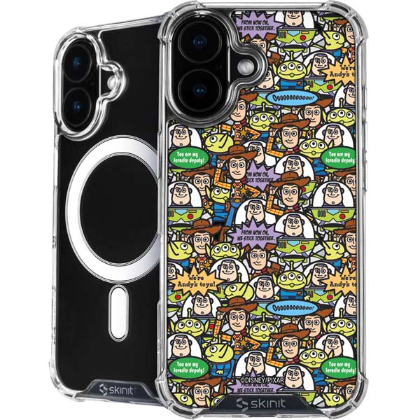 Disney Toy Story Characters Collage Pattern iPhone 17 MagSafe Case