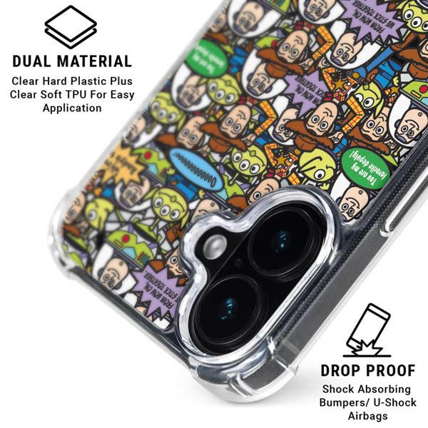 Disney Toy Story Characters Collage Pattern iPhone 17 MagSafe Case