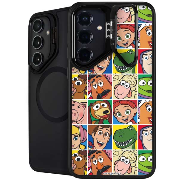 Disney Toy Story Characters Collage faces Galaxy S26 Plus Kickstand Case