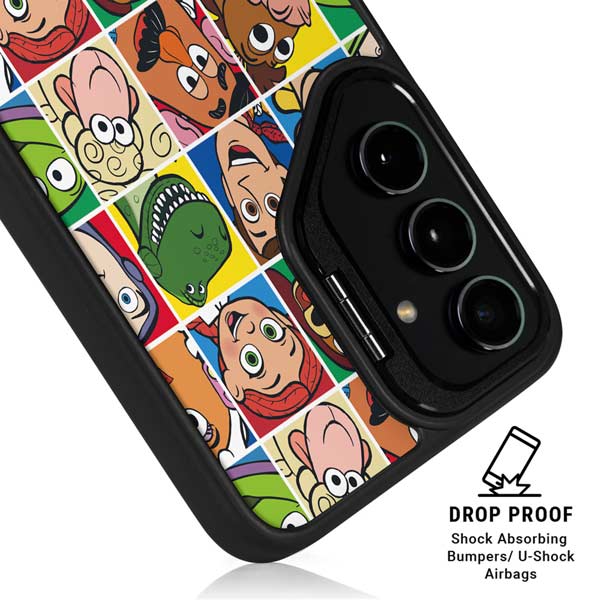 Disney Toy Story Characters Collage faces Galaxy S26 Plus Kickstand Case