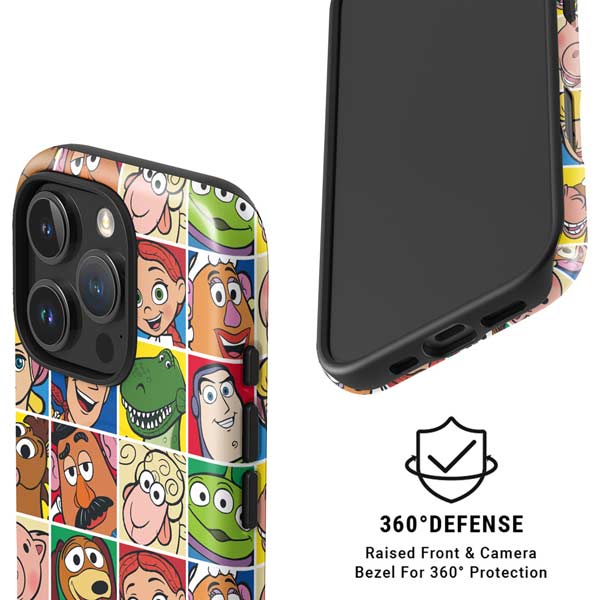 Disney Toy Story Characters Collage faces iPhone 16 Pro Magsafe Impact Case