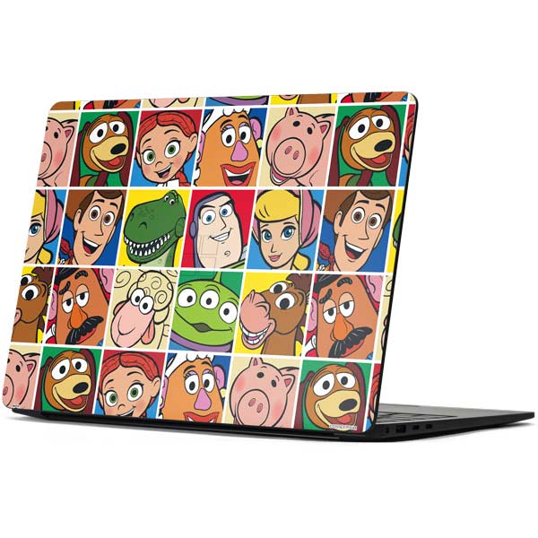 Disney Toy Story Characters Collage faces Surface Laptop 7 15in Skin