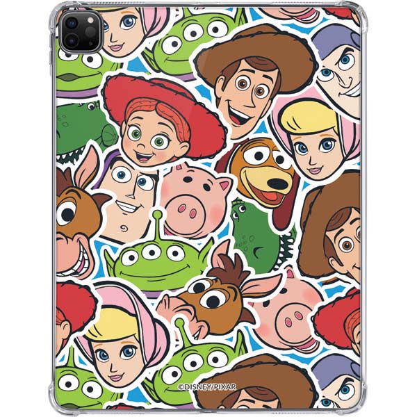 Disney Toy Story Collages Portrait iPad Pro 11in (2024) Clear Case