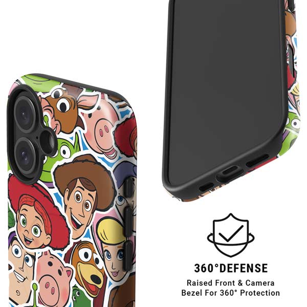 Disney Toy Story Collages Portrait iPhone 16 Plus Magsafe Impact Case