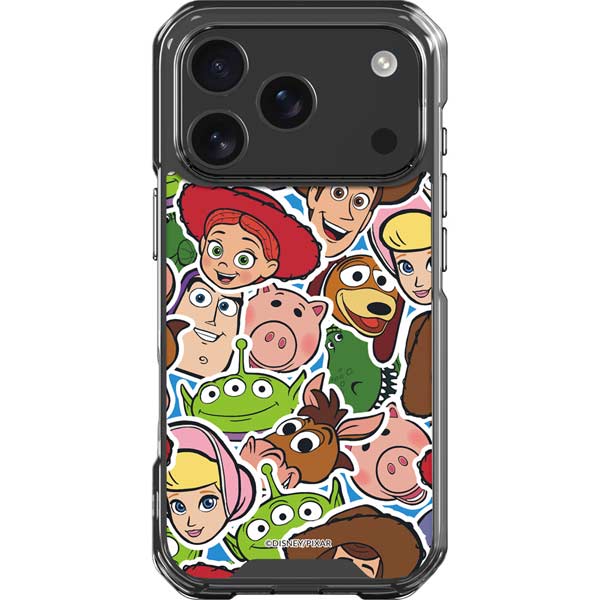 Disney Toy Story Collages Portrait iPhone 17 Pro Clear Case