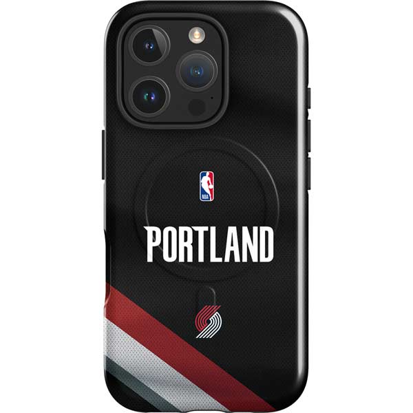 NBA Portland Trail Blazers Jersey iPhone 16 Pro Magsafe Impact Case
